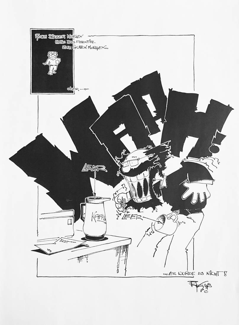 ... kein Kaffee am Morgen!